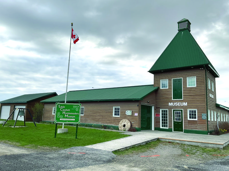 Museum with our new outdoor display building