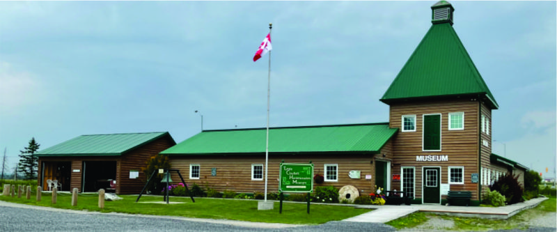 Museum with our new outdoor display building